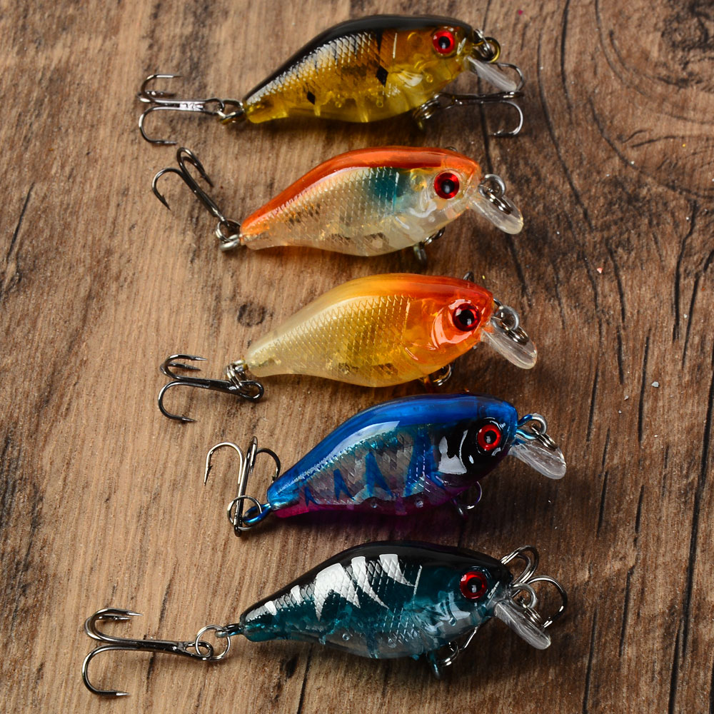 Fishing Hook Treble - 5개입 플로팅 크랭크베이트 미끼 낚시 루어