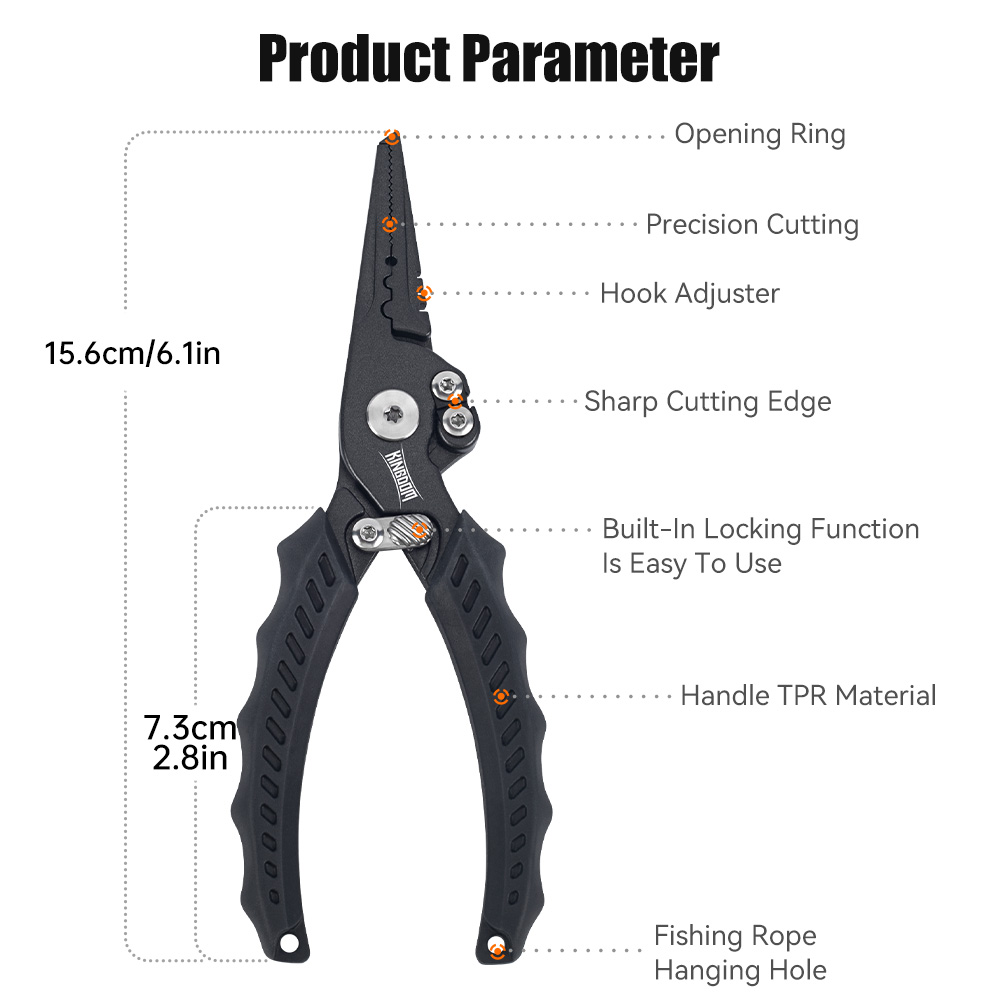 왕국 낚시 펜치 다기능 분할 링 와이어 커터 후크 리무 - Fishing Hook Stainless Steel 리뷰 및 가격