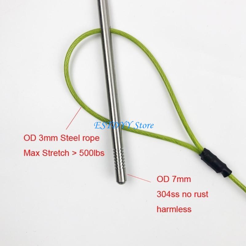 G6DE 카약 낚시 스테인레스 케이블이 있는 빅 게임  - Fishing Hook Size 리뷰 및 가격