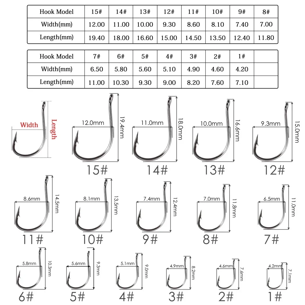 100 개/상자 일본 이즈 물고기 후크 플라이 낚시 후 - Fishing Hook Circle 리뷰 및 가격